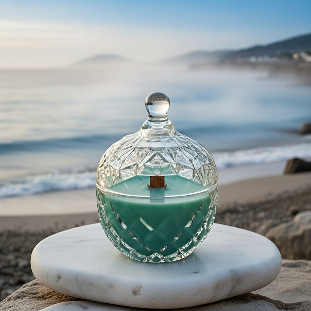 Cyprus Aegean Mist - Luxury Scented Candle | Premium Aquatic Candle